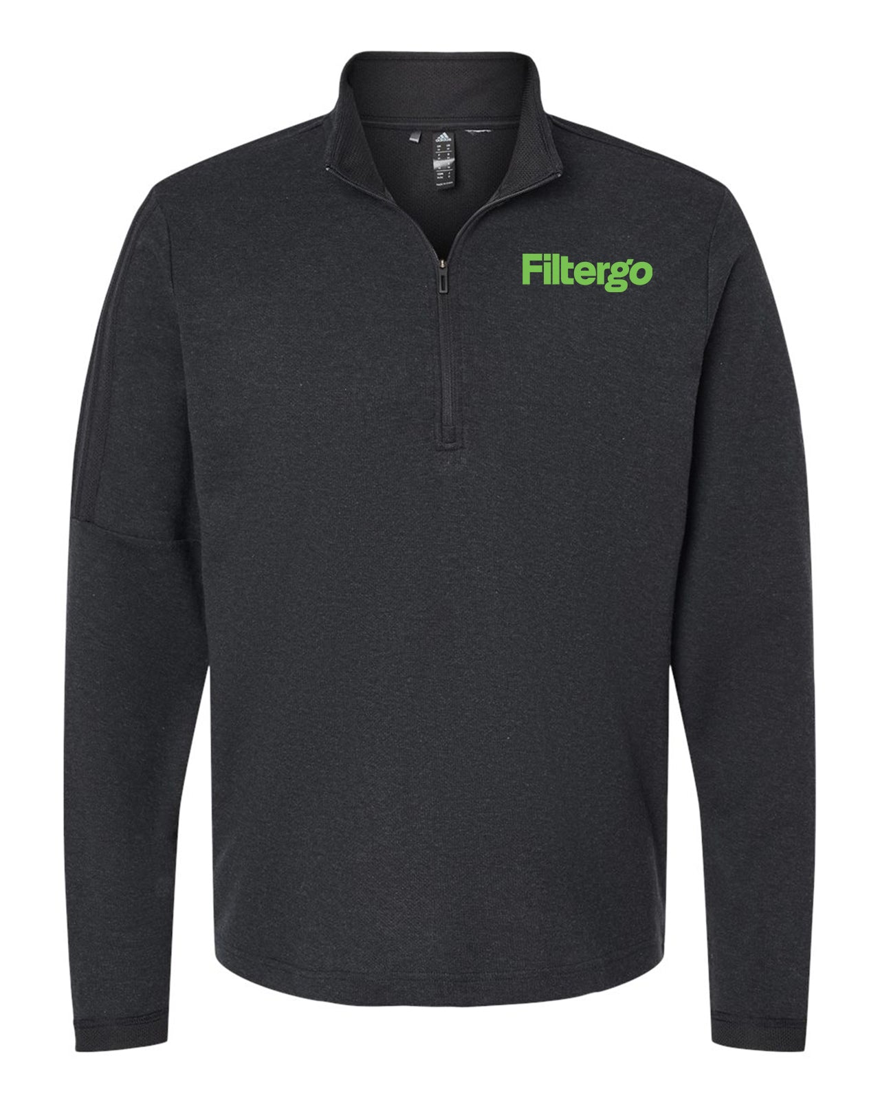 Men's 3-Stripes Quarter-Zip Sweater Pullover
