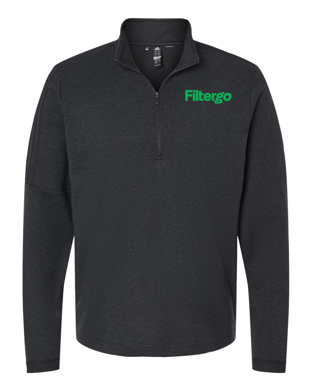 Men's 3-Stripes Quarter-Zip Sweater Pullover