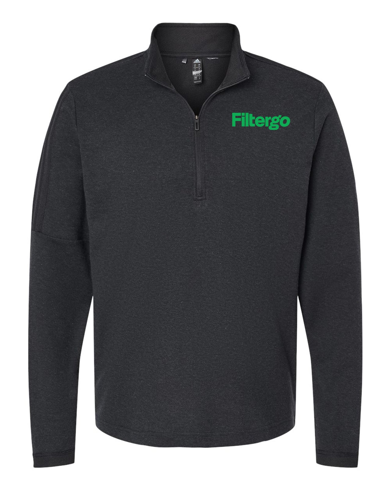 Men's 3-Stripes Quarter-Zip Sweater Pullover