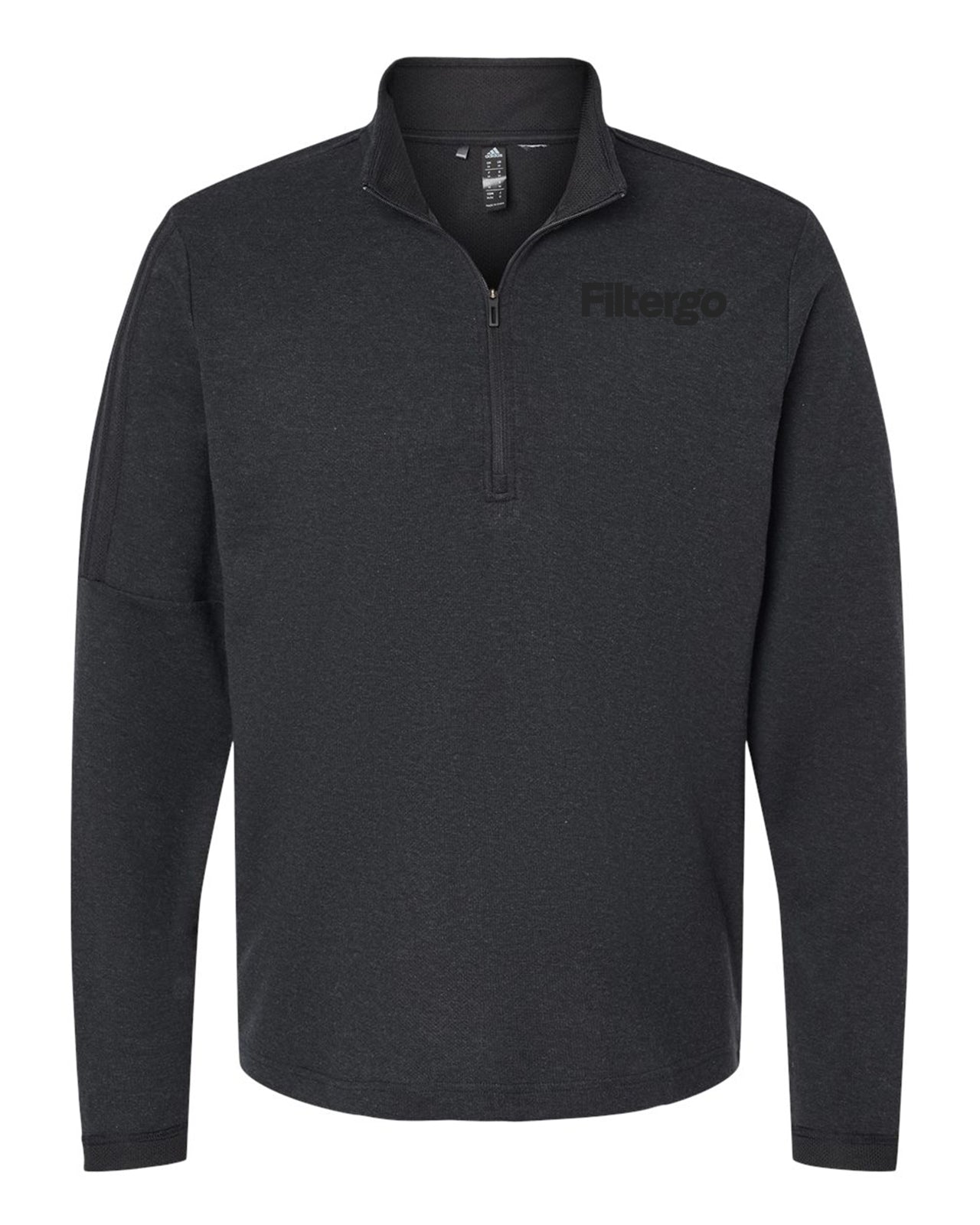 Men's 3-Stripes Quarter-Zip Sweater Pullover