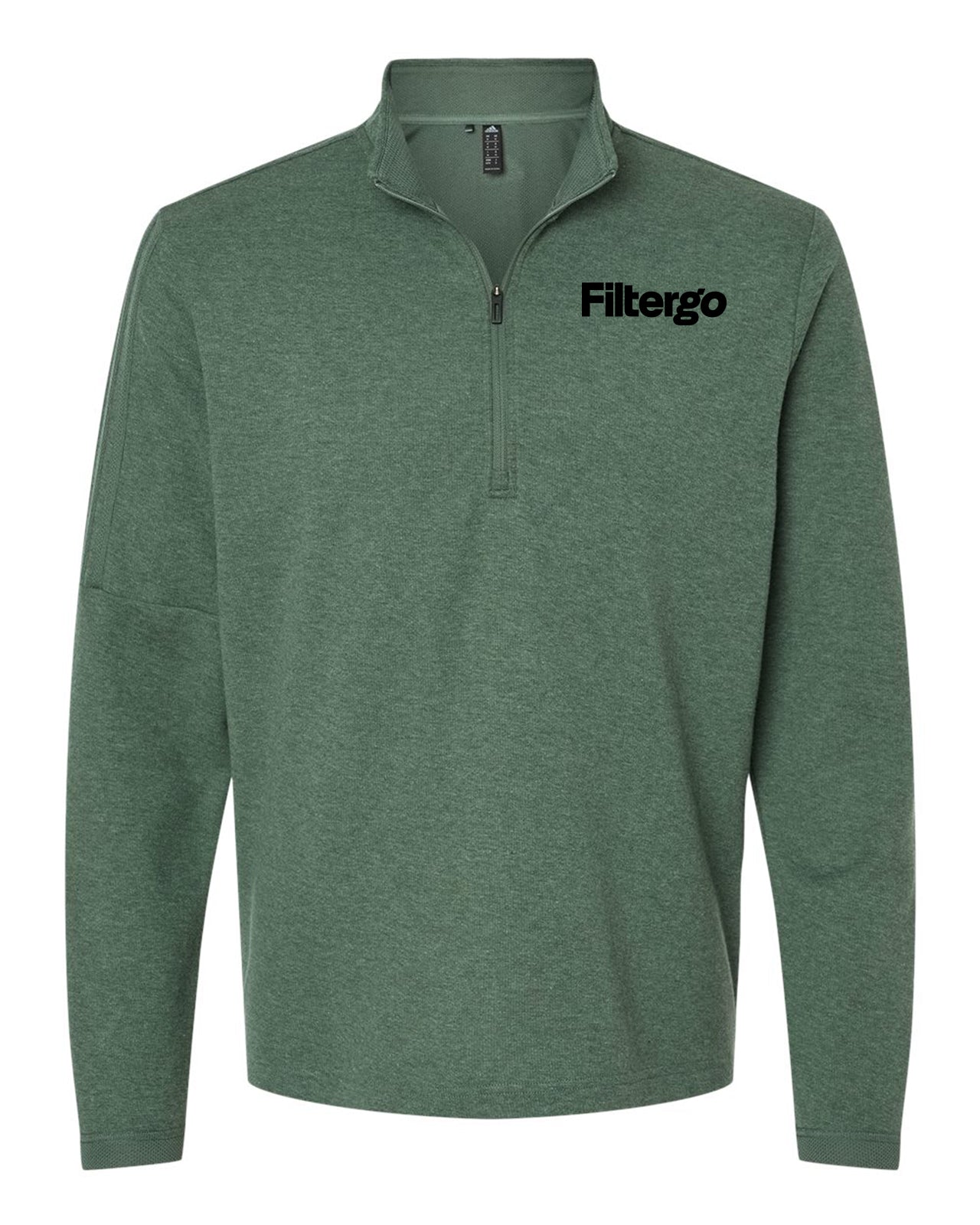 Men's 3-Stripes Quarter-Zip Sweater Pullover