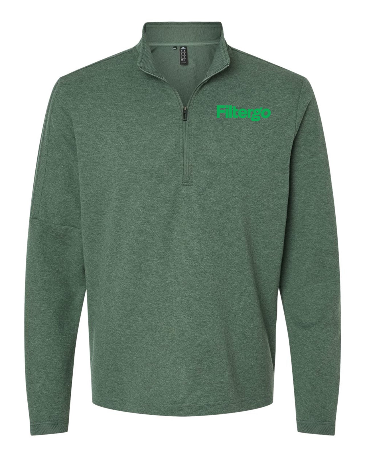 Men's 3-Stripes Quarter-Zip Sweater Pullover