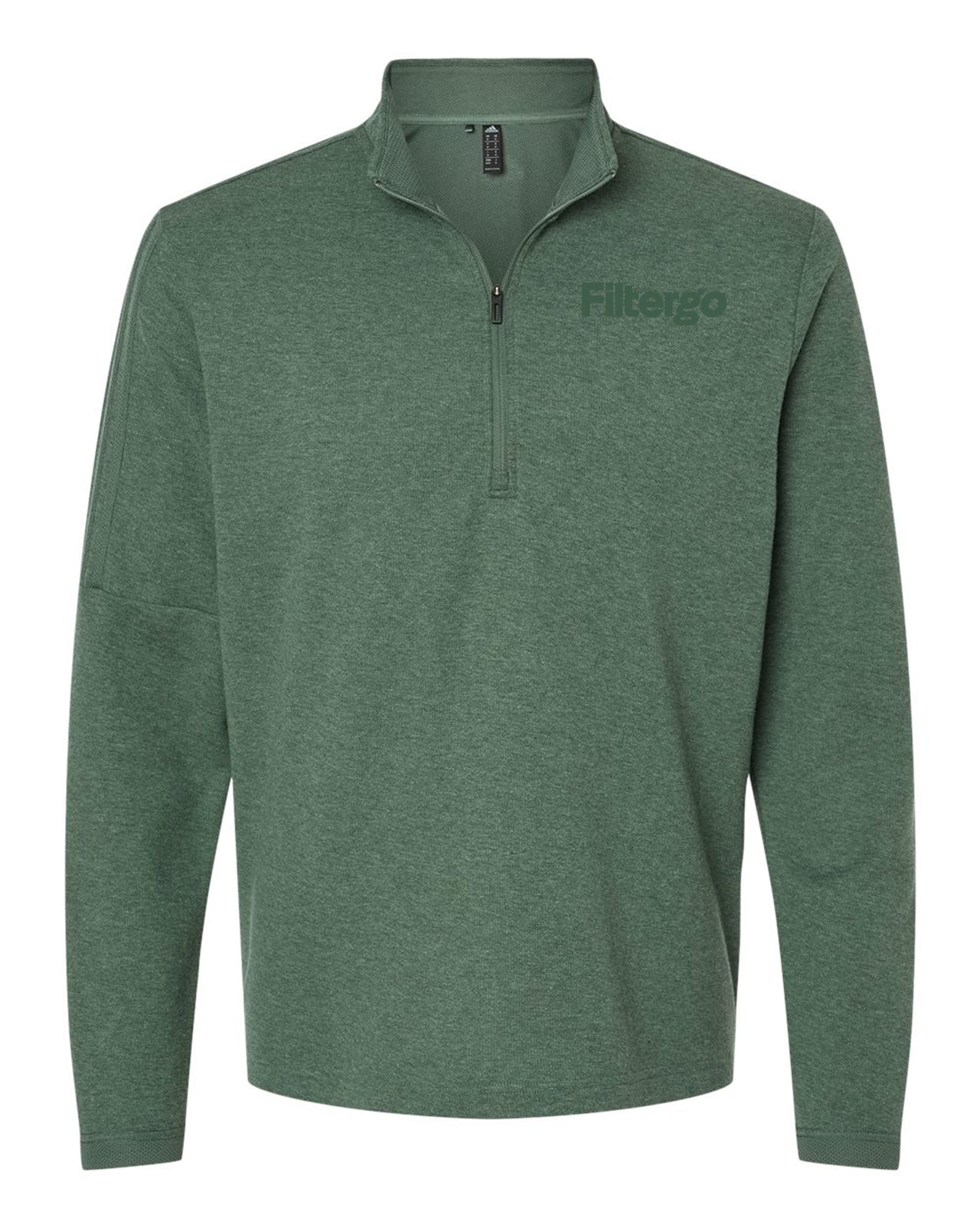 Men's 3-Stripes Quarter-Zip Sweater Pullover