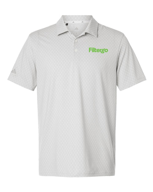 Adidas Men's 4-Way Stretch Printed Polo