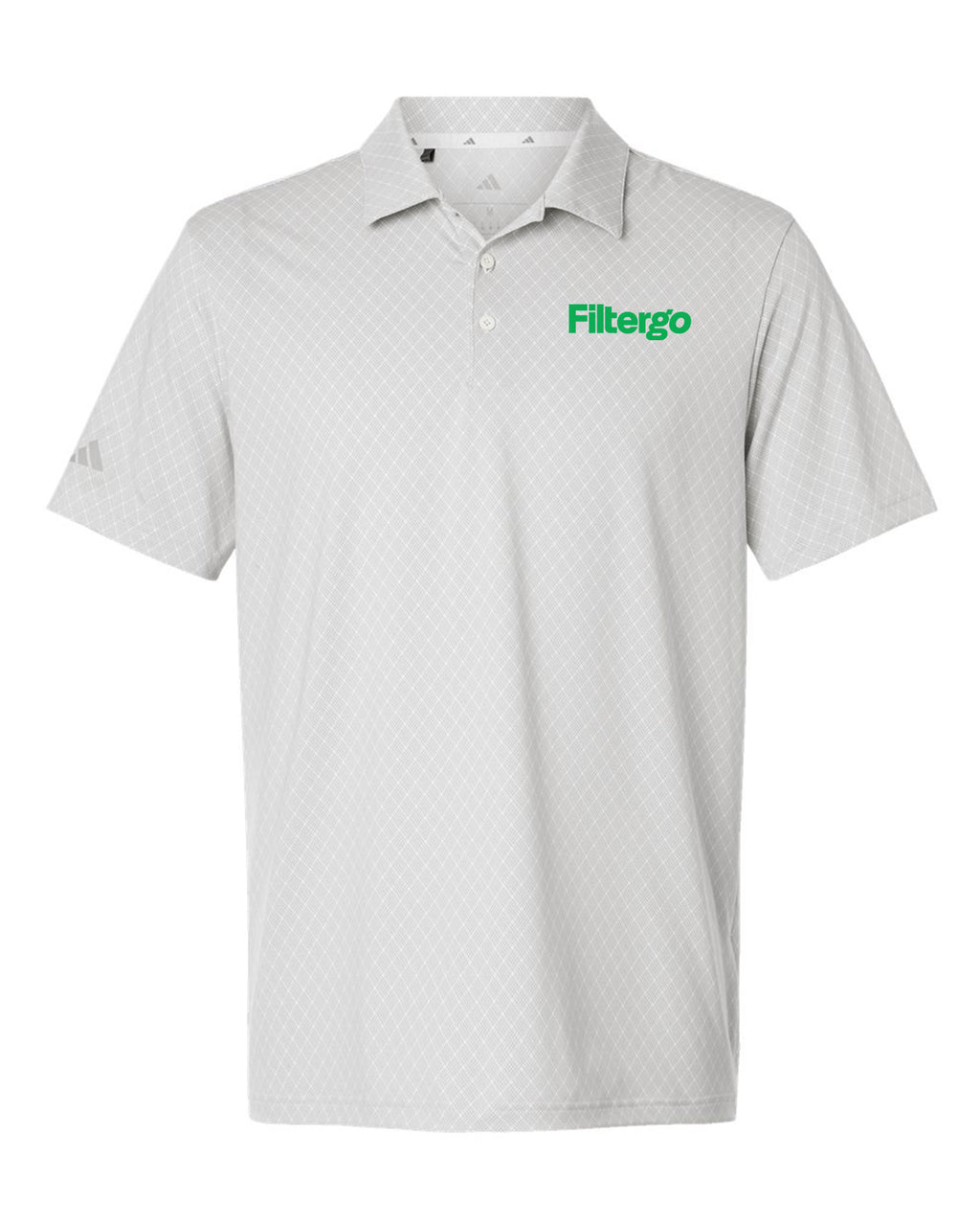 Adidas Men's 4-Way Stretch Printed Polo
