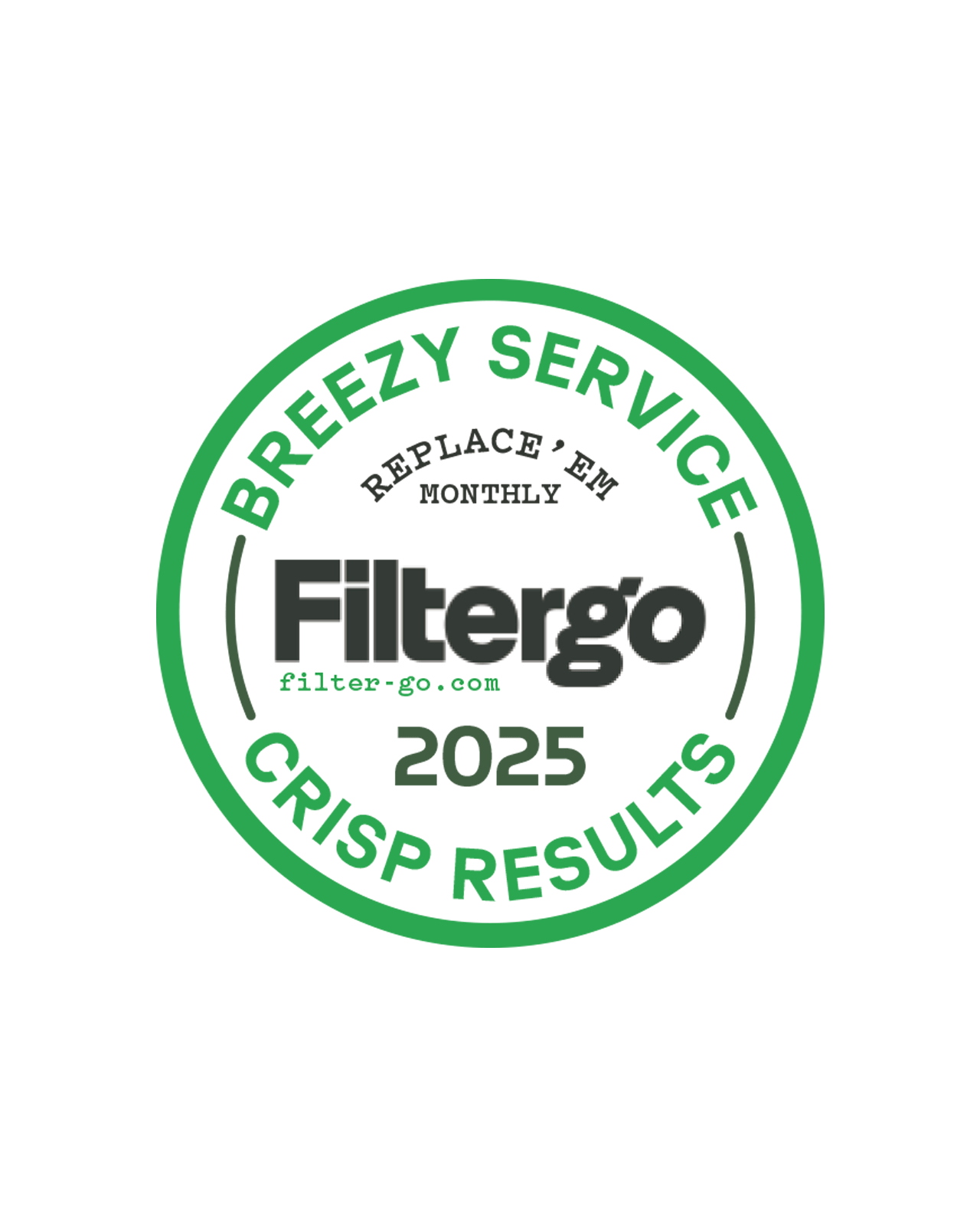 Breezy Service Sticker
