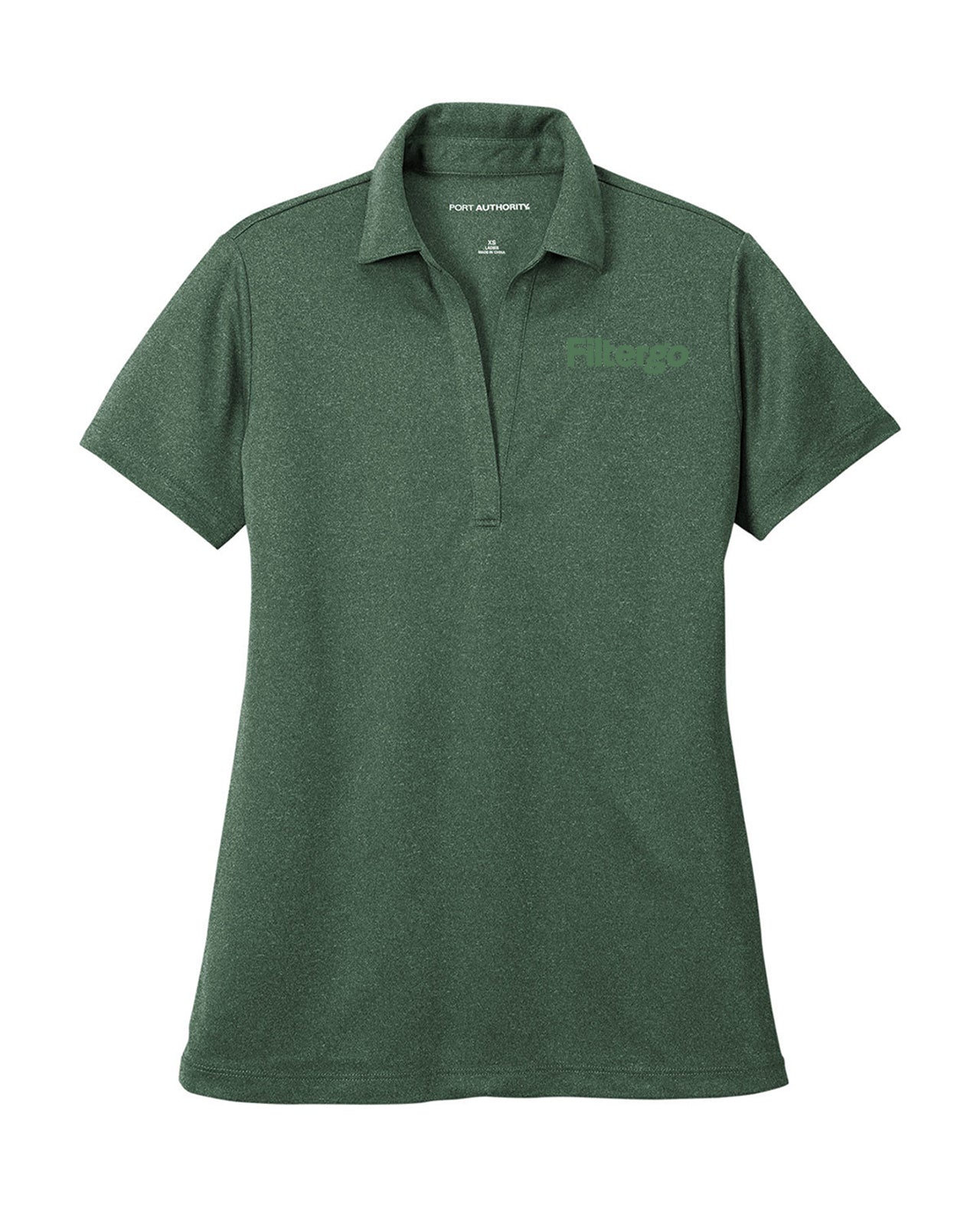 Port Authority® Women's Heathered Silk Touch™ Performance Polo