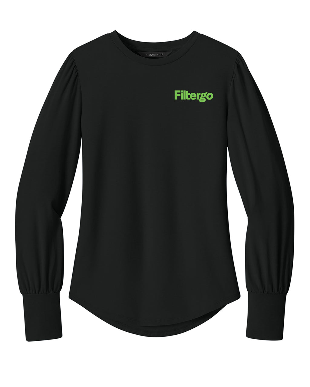 Mercer+Mettle® Women’s Stretch Jersey Long Sleeve Blouson Top