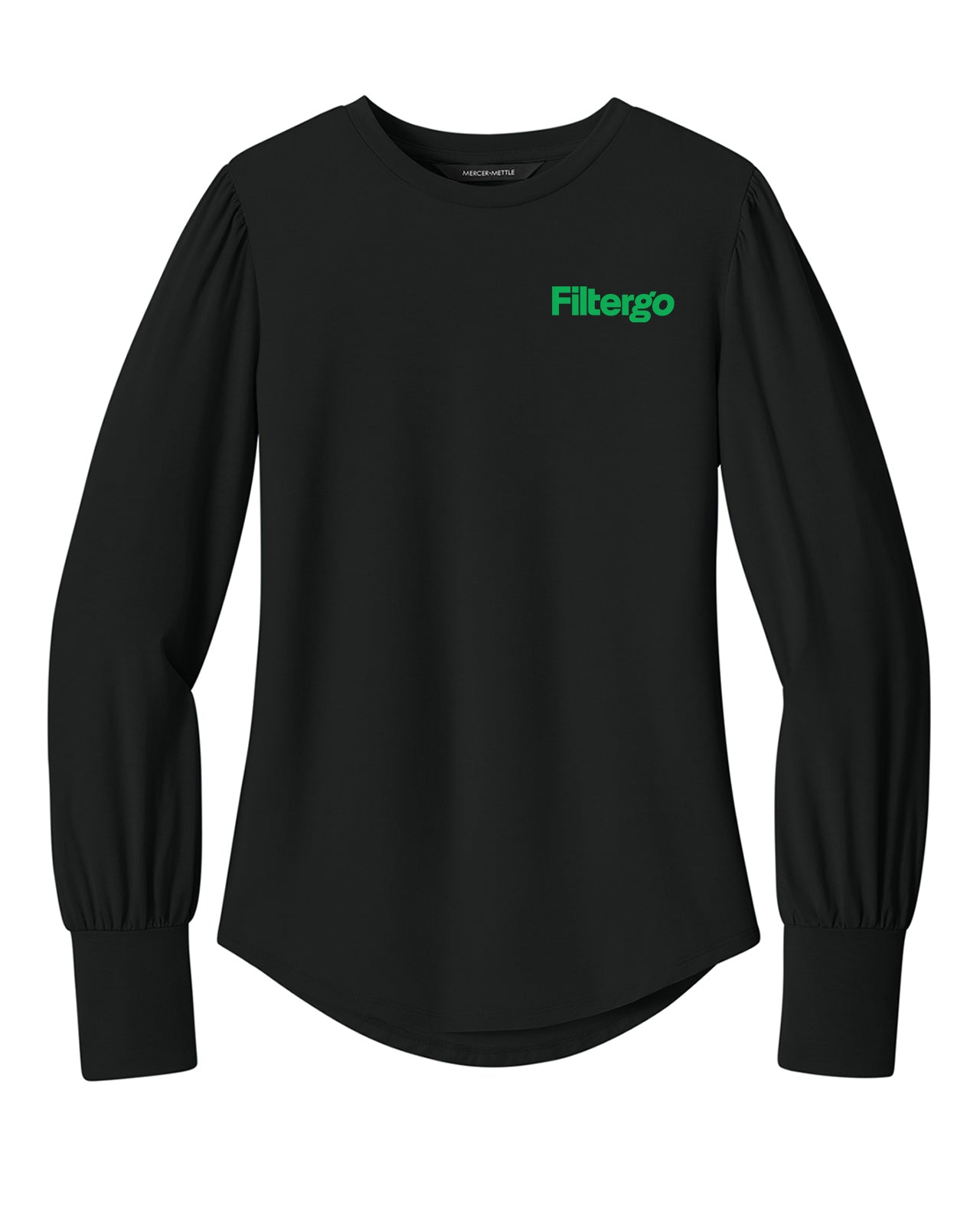 Mercer+Mettle® Women’s Stretch Jersey Long Sleeve Blouson Top