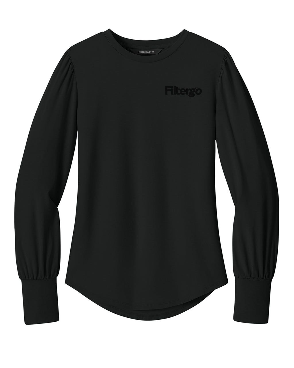 Mercer+Mettle® Women’s Stretch Jersey Long Sleeve Blouson Top