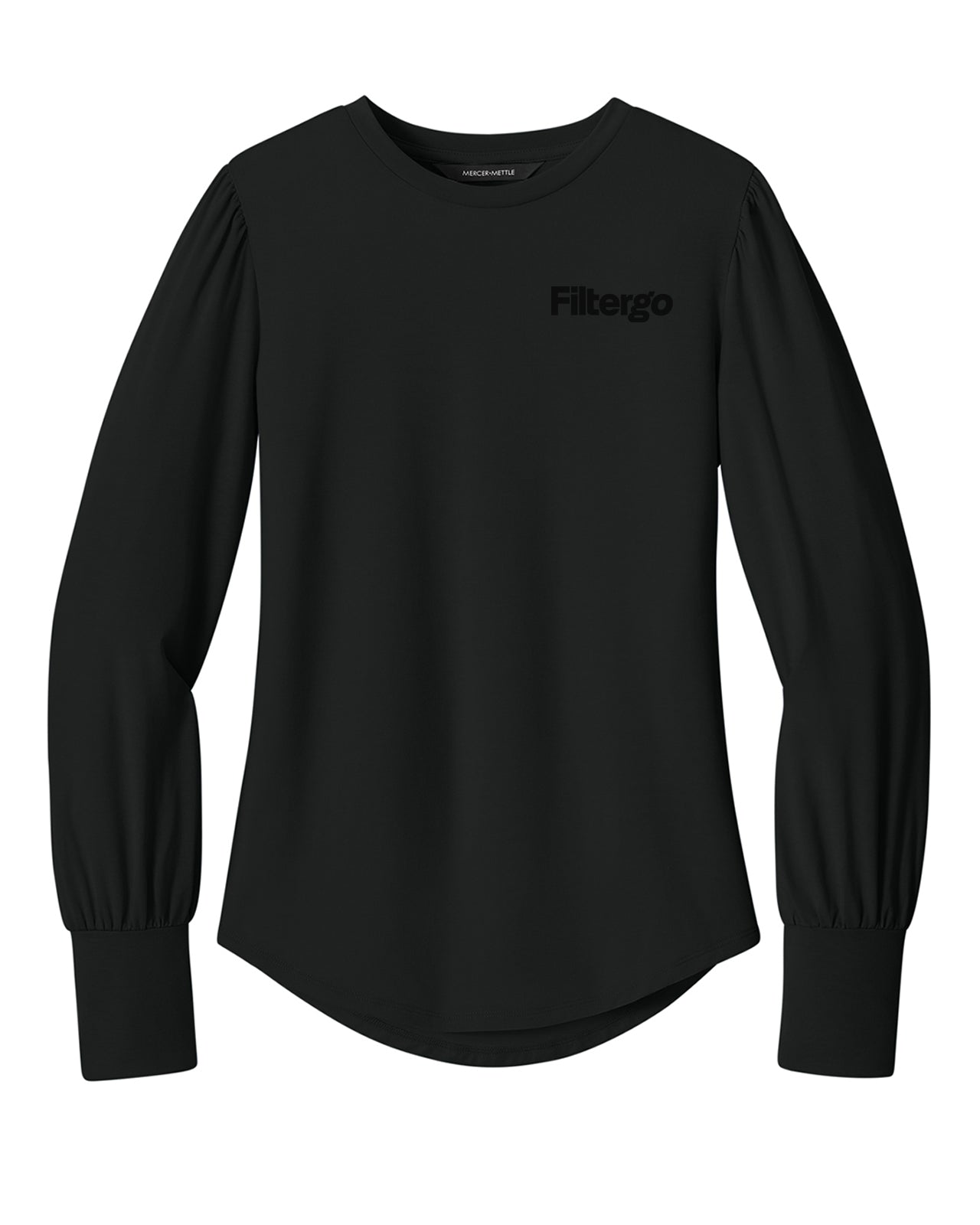 Mercer+Mettle® Women’s Stretch Jersey Long Sleeve Blouson Top