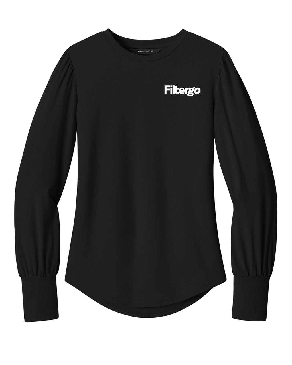 Mercer+Mettle® Women’s Stretch Jersey Long Sleeve Blouson Top