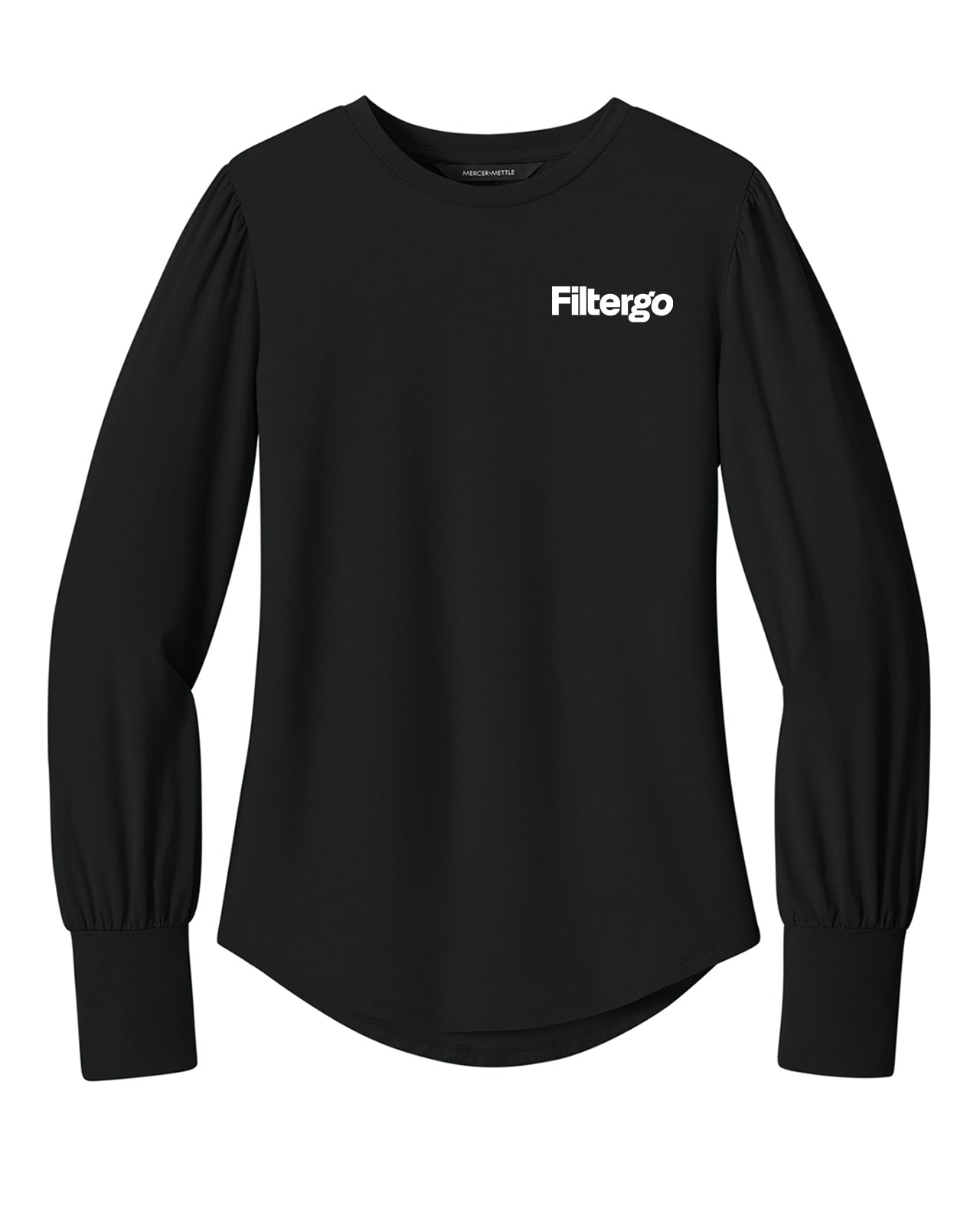 Mercer+Mettle® Women’s Stretch Jersey Long Sleeve Blouson Top